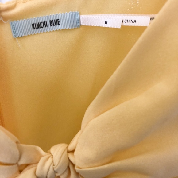 Kimchi Blue Yellow dress - Picture 3 of 3